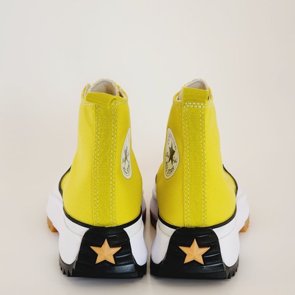 Converse Run Star Hike Hi 'Bitter Lemon' Women's Platform Sneakers A01365C NWT - Picture 5 of 6